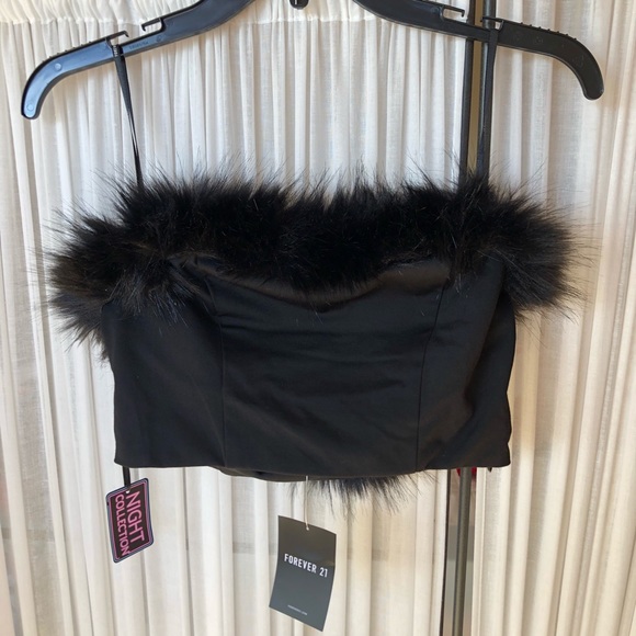furry bralette
